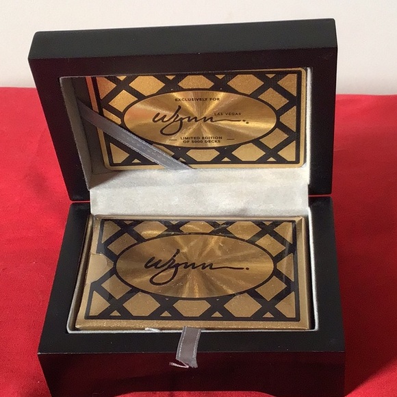 Other - Wynn Hotel & Casino Las Vegas Souvenir Box Set Sealed Playing Cards New
